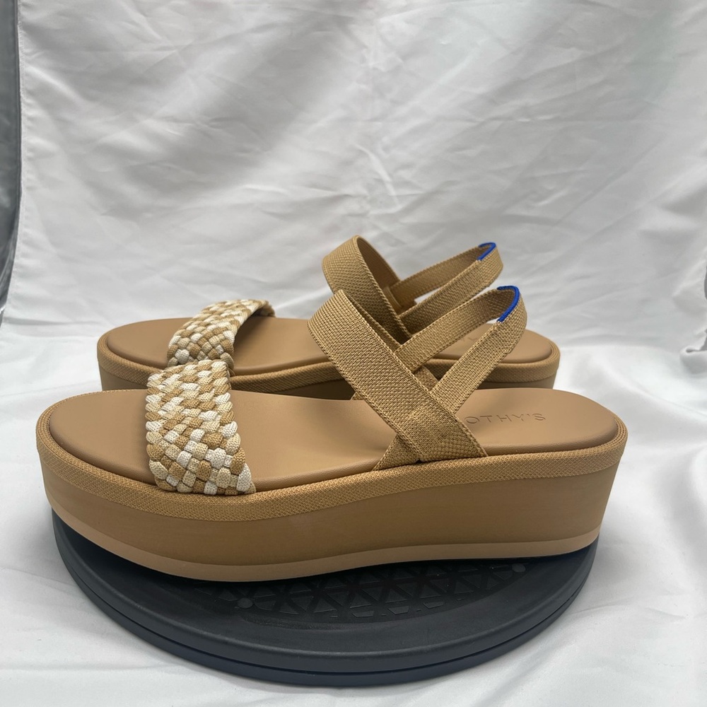 NEW Rothy’s The Lightweight Wedge Platform Sandals